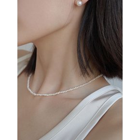 Daily Pearl Necklace (3mm)