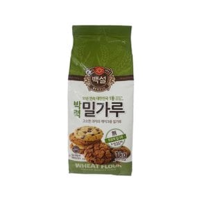 백설 박력밀가루 1kg 과자용밀가루 박력분
