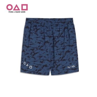 푸마 X 오징어게임  630758 16 AOP 릴렉스 쇼츠6 PUMA X SQUID GAME Shorts 6