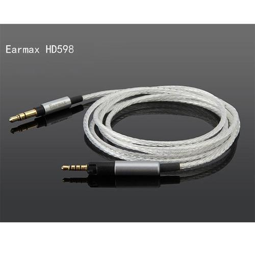 EARMAX OFC 은도금 HD598se HD558 HD518 HD599 HD595 HD579 케이블(1)