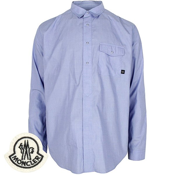 [부산점] 미세하자/몽클레어 블루 지니어스 자수 레터링 셔츠 2F00001 M3242 F70