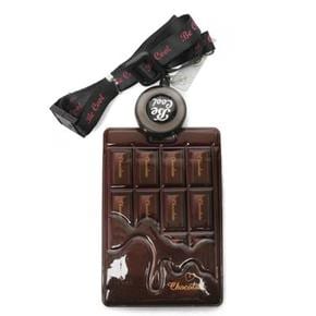 초콜렛 릴홀더 목걸이 카드 지갑 케이스 교통카드