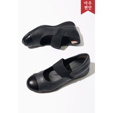 4cm 국내생산 우레탄창 밴딩 통굽 컴포트화 로퍼 109054