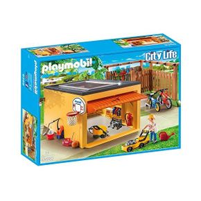 독일 플레이모빌 시티라이프 PLAYMOBIL City Life Garage with Bicycle Parking Construction To