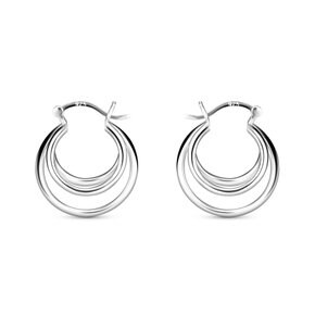 [925 silver] OPTICAL ILLUSION EARRINGS