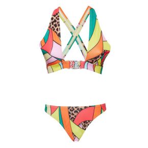 5645805 PHILIPP PLEIN Bikini Rainbow Patchwork