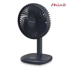  신일 탁상용 선풍기 추천 미니 탁상 휴대용 캠핑 무소음 10인치 선풍기 SIF-NV04KP (네이비) 무선 소형 가정
