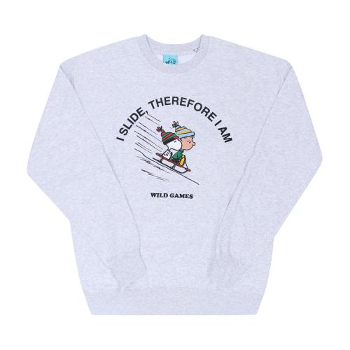 [MUST IT] 127453106 와일드동키 WILD DONKEYFGSLIDE HEATHER GREY 남성 맨투맨