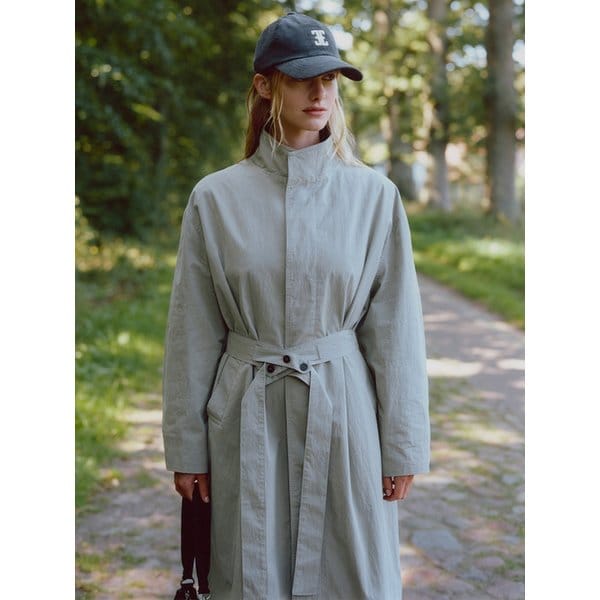 [리퍼브] HIGH NECK TRENCH COAT [3COLOR]