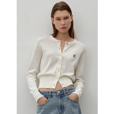 (CD-2110)ESSENTIAL BASIC CLEAN KNIT CARDIGAN