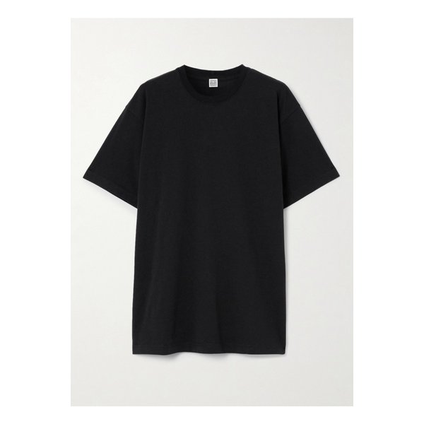 코튼 저지 티셔츠 블랙 1647597336388911