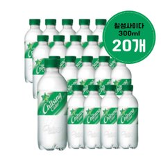 청량음료 미니 칠성사이다 페트병 300ml 20입 음료수