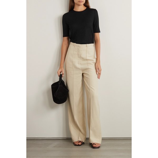 Modal And Cashmere-blend T-shirt 블랙 43769801094967925