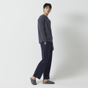 JAJU 남 스마트 코튼 10부 파자마 팬츠(NAVY / DARK NAVY / MELLANGE GREY)