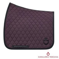 [CAVALLERIA TOSCANA] Circular Quilted Dressage 마장마술 승마안장 패드 재킹