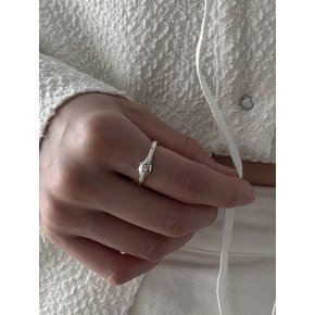 해류 TEXTURE RING 008 (CZ)