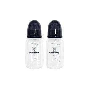 유비맘 젖병 트윈팩 유비맘 조리원 신생아용 PP 젖병 150ml 젖꼭지포