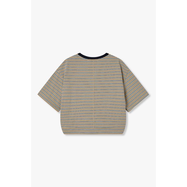 [부산점] 보브)) 웨이스트 밴딩 스트라이프 티셔츠 (7126240503)