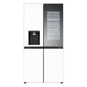 [공식] LG 디오스 얼음정수기냉장고 오브제컬렉션 W824GWW472S (820L)(희망일)