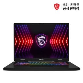 [공식]크로스헤어 17 HX D14VGKG-i9 QHD 17형 14세대 i9 14900HX/RTX4070/DDR5-32G/1TB/QHD+