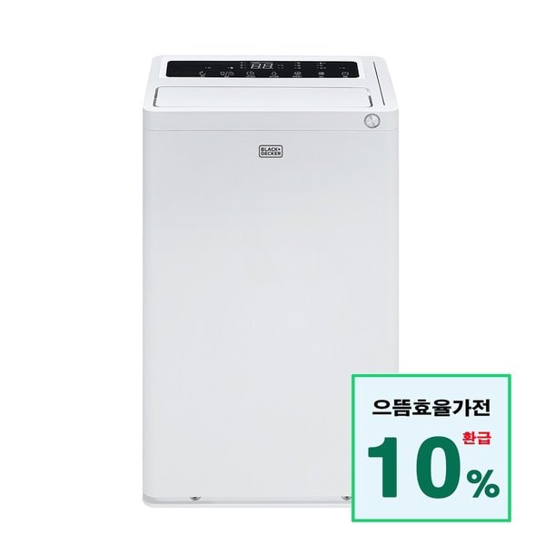 [10%환급가전]블랙앤데커 인버터 제습기 60리터 대용량 1등급 가정용 업소용 이동식