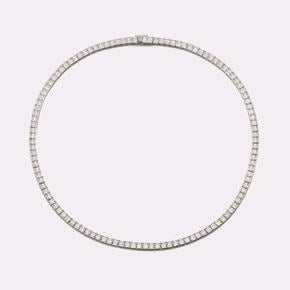 Princess-cut Tennis Necklace GSKA102NWW400