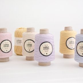 [콘사] 코튼크림 콘사 150g (cotton cream) 100%면사