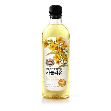 CJ [백설] 카놀라유 900ml