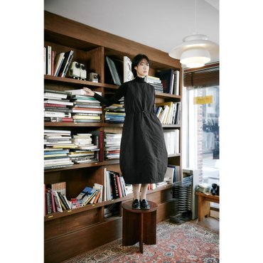 폴트 Padded long Dress / Black