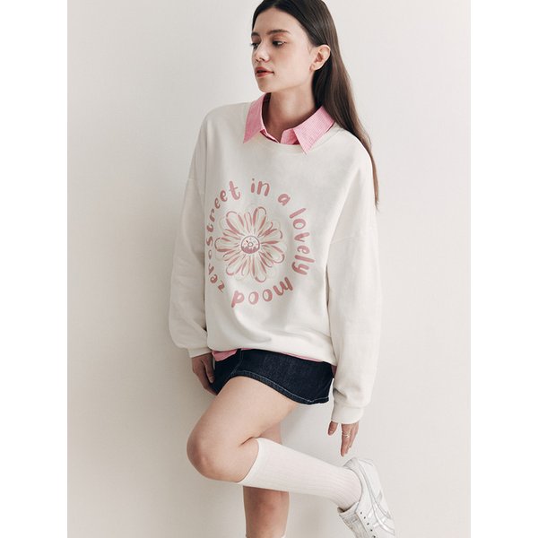 [7컬러] 플라워 도넛 맨투맨