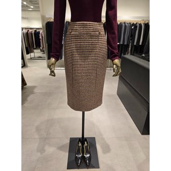 지고트 [파주점] 울 블렌드 하운드투스 체크 셋업 스커트 JRBA0SK741