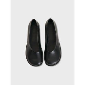 PLUMP FLAT GOSSY BLACK