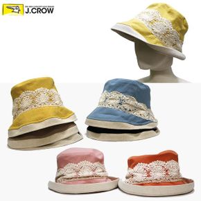 레이스장식 린넨소재 여성 버킷햇  JCC19S LLC13 _P060651078