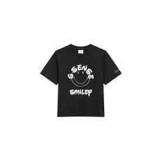 [리오더] [Smiley®] 스마일리 글리터 프린트 티셔츠 7253340202299