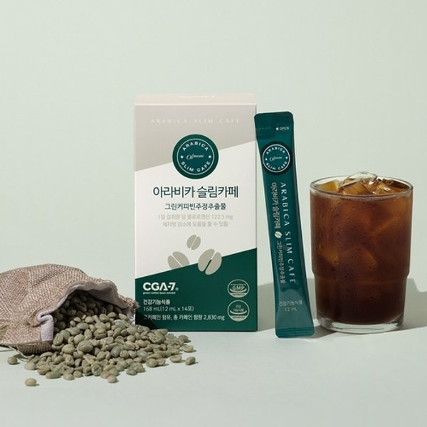 오브맘 아라비카 슬림카페 14일분, 1박스