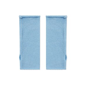 Knitted Hand Warmer Gloves Sky Blue