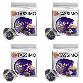 타시모 캐드버리 핫 초콜릿 파드 캡슐 Tassimo Cadbury Hot Chocolate 8개입 4개