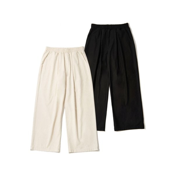 [패키지]테이퍼드 세미와이드 린넨 팬츠[4color]