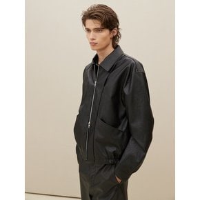 OVERFIT BLOUSON MEN (BLACK)