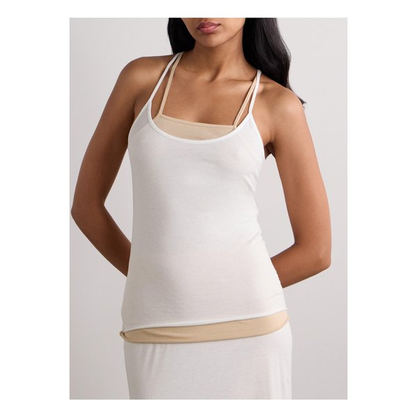 레이어드  피마 코튼 저지 탱크탑 1647597340909079