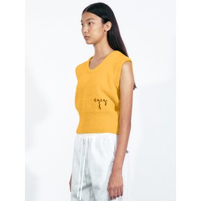 Euphoria Knit Vest (Yellow)