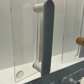 구바르프 손잡이 화이트 603.364.34 116mm 방문손잡이 문손잡이