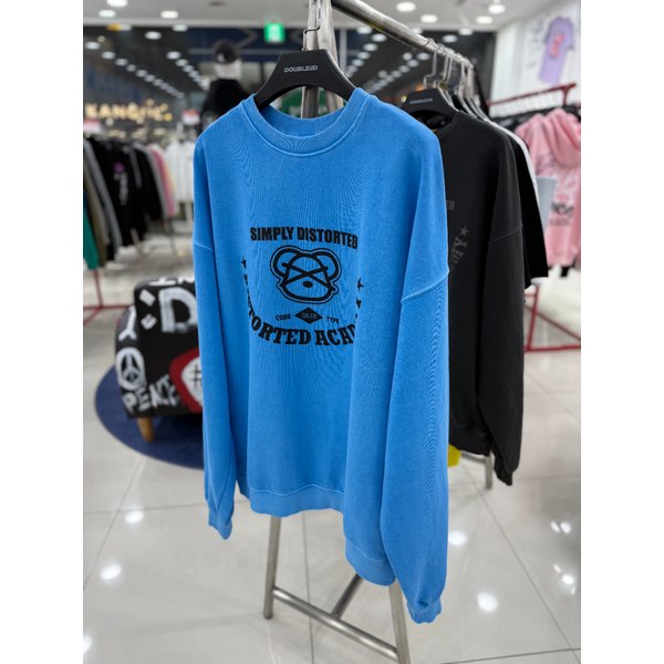 [여주점] 피그베어레터링맨투맨, 블루JHET22204