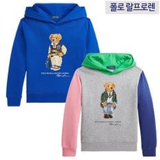 폴로 랄프 로렌 [미국정품발송][성인착용가능]폴로랄프로렌 주니어 폴로 베어 기모후드