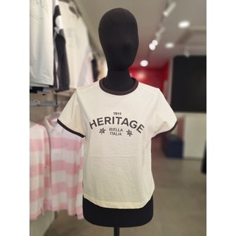 휠라 [여주점] FS2RSH2152F YEW 여성 헤리티지 그래픽 링거티