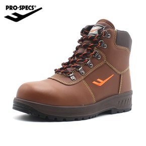[PRO-SPECS] PS-006 천연소가죽 스틸토캡 지퍼 안전화