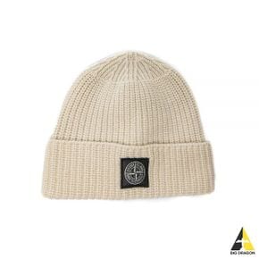 스톤아일랜드 N10B5 Ribbed Geelong Wool Beanie (7915N10B5 V0097) (리브드 질롱