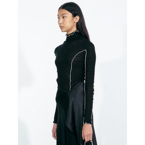 Amuse Turtleneck Tee (Black)