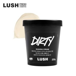 LUSH [공식]더티 쉐이빙 크림 225g - 쉐이빙 크림