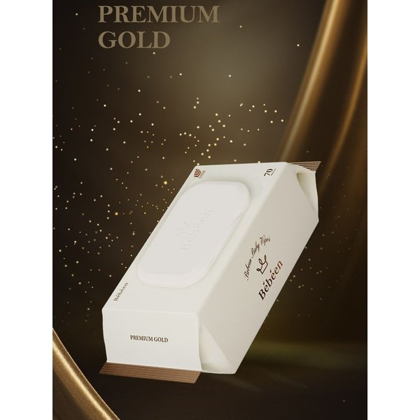 75gsm 프리미엄 골드 물티슈 캡형 70매 20팩